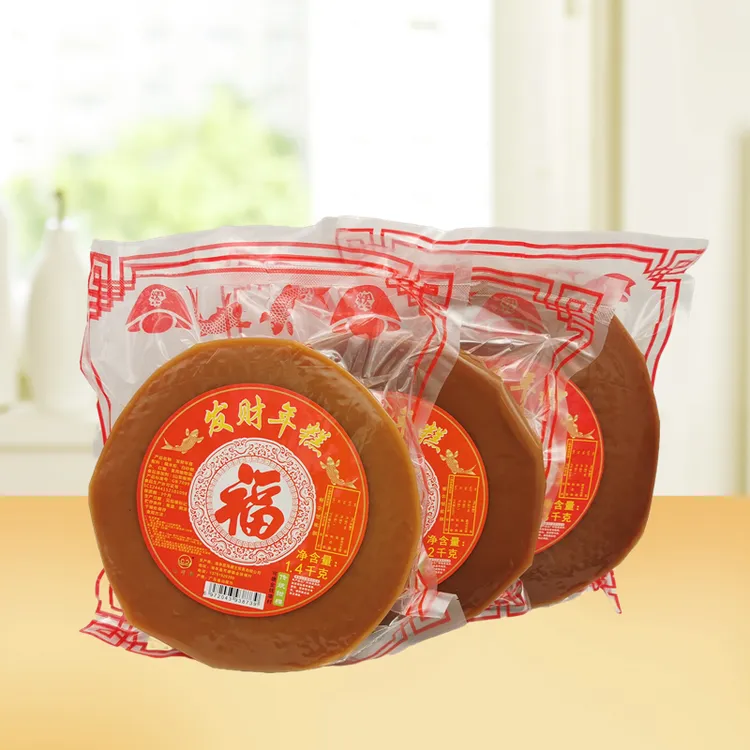 潮汕手工糯米红糖年糕甜粿 客家甜粄福建红甜年糕年货糕点500g/袋