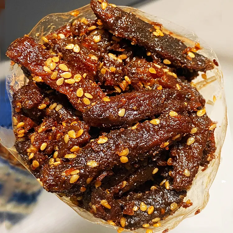 川味香辣解馋！巫小蛮藤椒牛肉条麻辣冷吃后腿肉夜宵追剧小零食