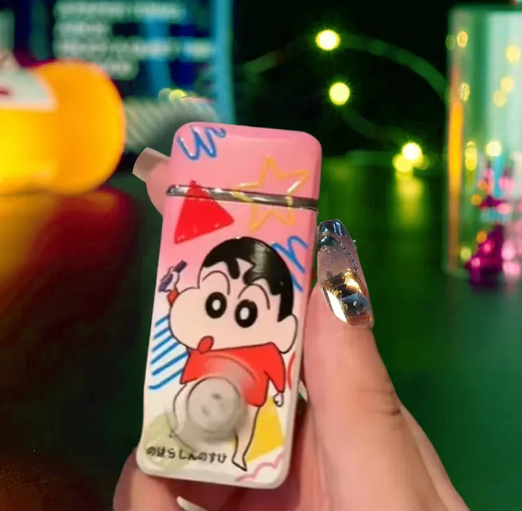 网红高颜值卡通可爱解压旋转点火器送对象朋友闺蜜礼物防风打火机