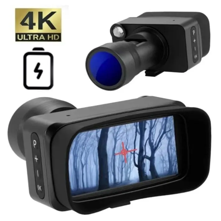 微光全彩高清数码十字光标瞄准夜视仪拍照录像户外观景夜钓神器