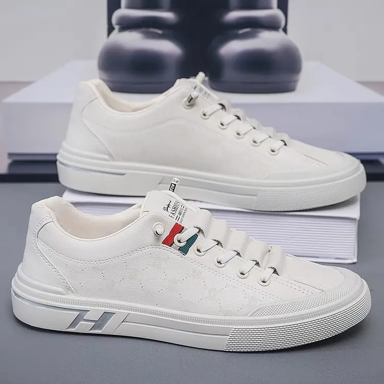 男士潮流时尚百搭休闲小白鞋板鞋软底防软面水面韩版818潮鞋潮鞋