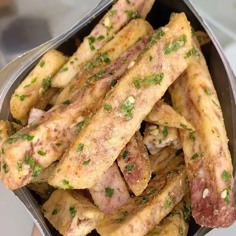 【到手2袋】比薯条好吃！荔浦芋头条酥脆香辣海苔100g*追剧零食