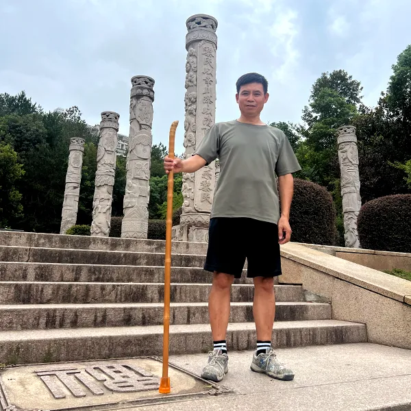 1米+实心玉竹旅游爬山登山棍老人拐棍文明棍防摔防滑北京大爷手杖