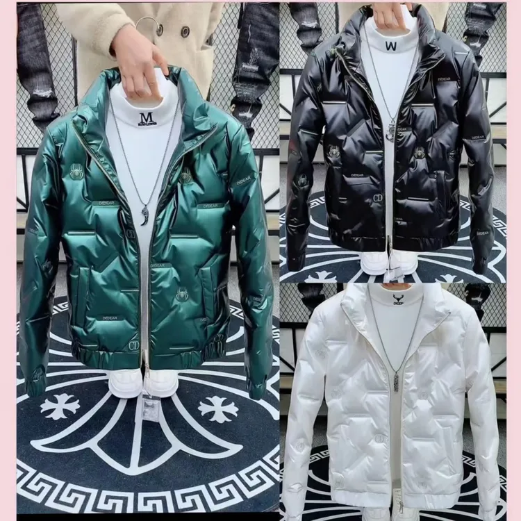 2025高品质帅气青春修身韩版免洗棉衣