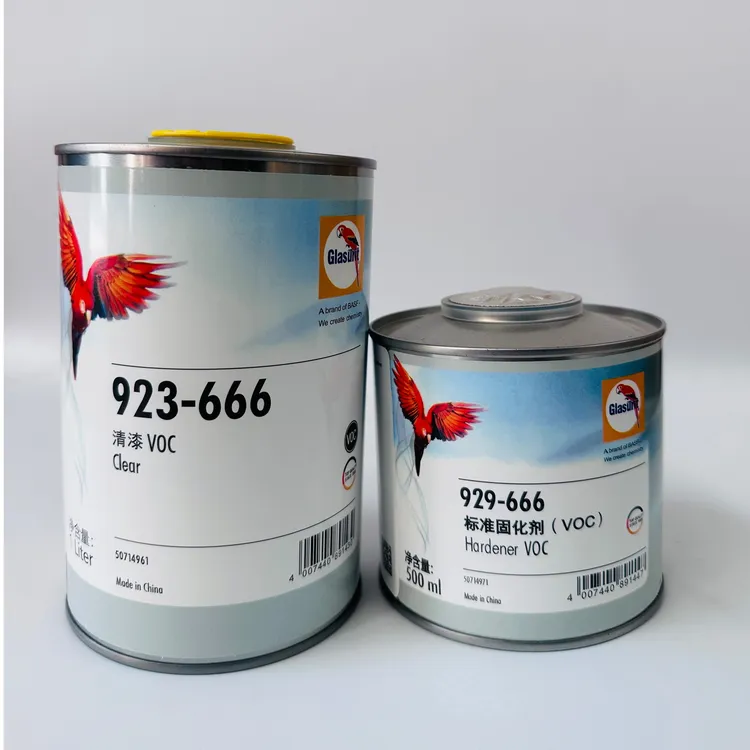 巴斯夫鹦鹉鹦鹉漆666清漆1L+0.5L套装清漆假一赔十支持第三方检测