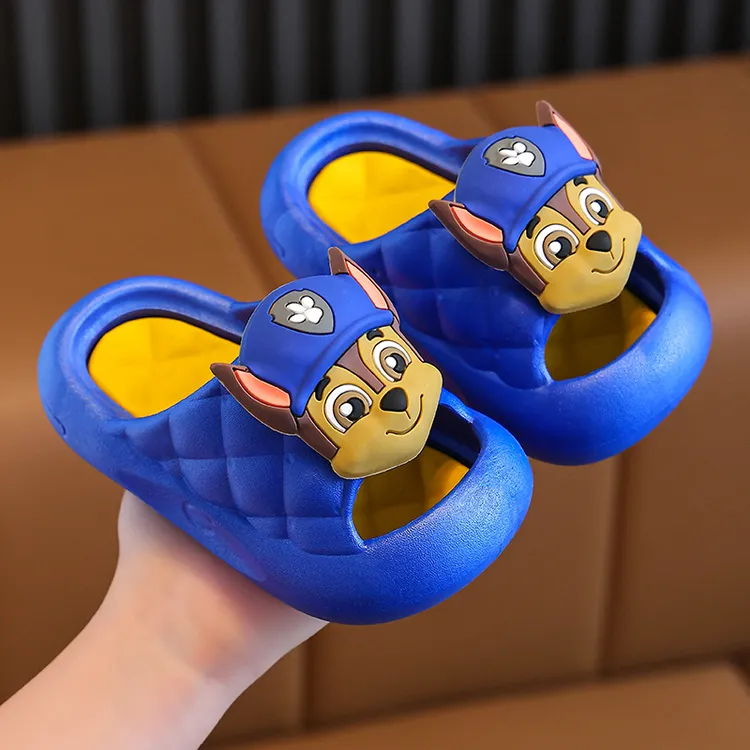 汪汪队儿童凉拖鞋女童男孩洞洞鞋男款夏防滑洗澡家用拖鞋2024新款