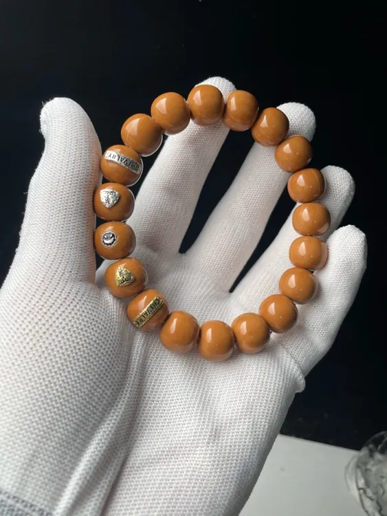 黑龍出品-全品龙炎大老型猴头手串