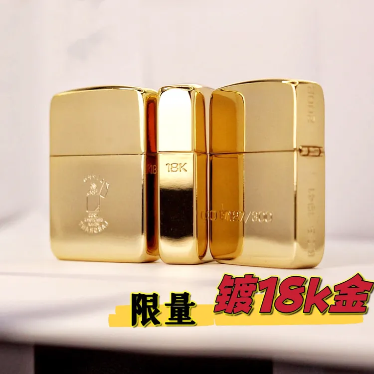 ZIPPO/之宝美国爆款生日礼物18k正品1941GGB总裁男士礼品DYH1X1