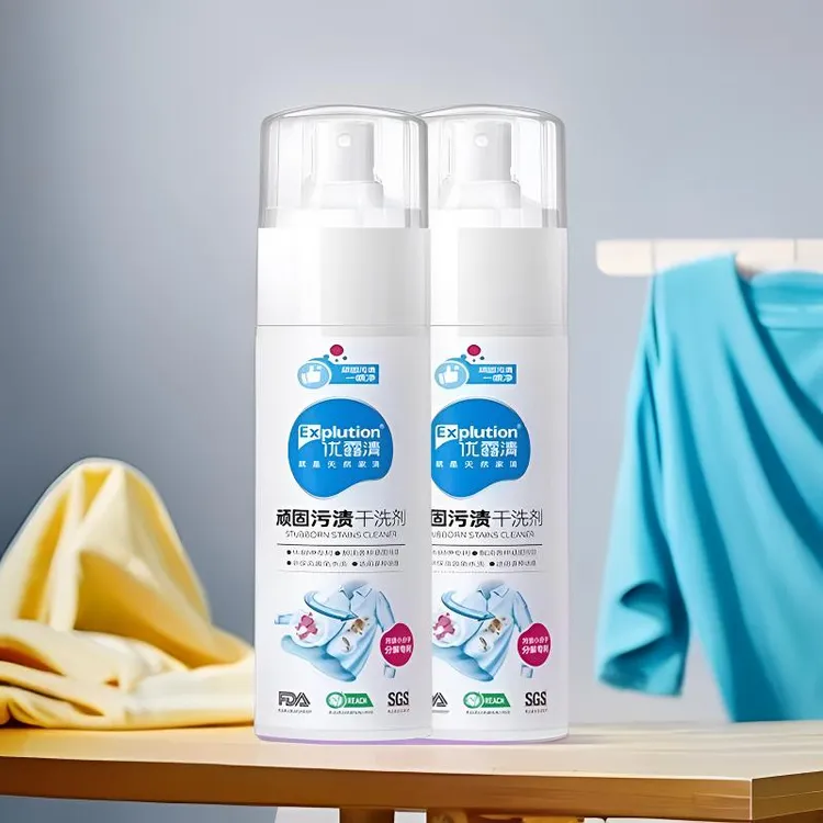 优露清羽绒服泡沫清洁剂小白鞋清洗剂去污干洗剂温和免洗去油家用