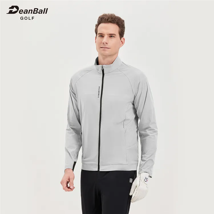 DEANBALL高尔夫轻薄防晒男外套新款弹力速干立领风衣GOLF运动球服
