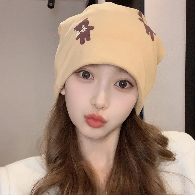 月子帽子春秋冬季12-2月份纯棉双层防风孕妇产妇产后坐月子发带帽