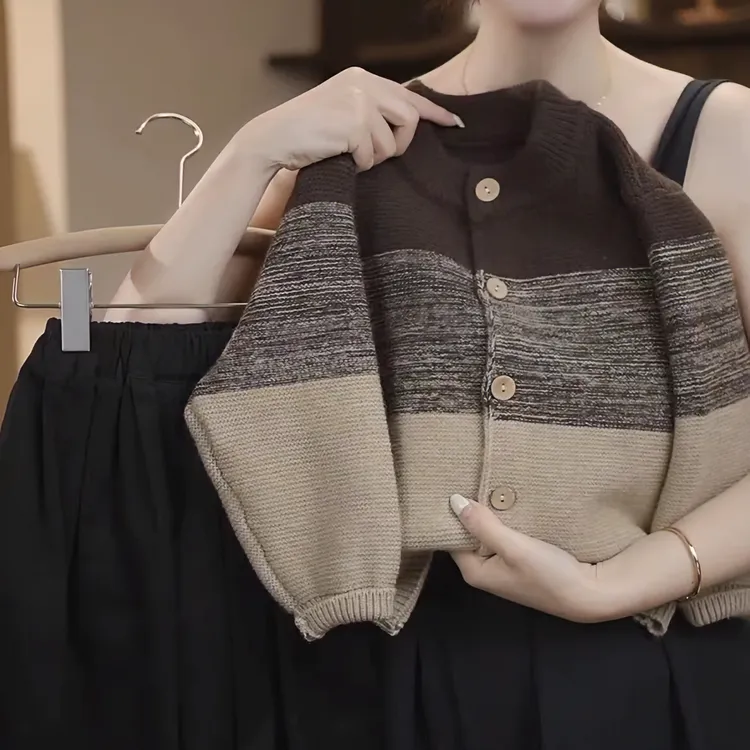 男童秋冬开衫毛衣春秋季针织外套韩版洋气春装儿童拼接毛衣上衣