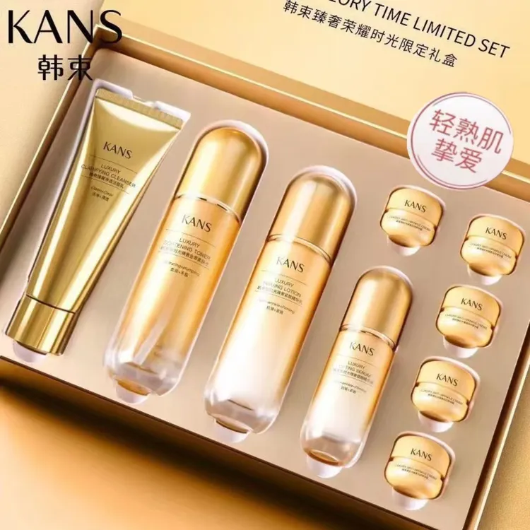 韩束聚时光升级版套装紧致淡化干纹细纹补水保湿自用送妈妈礼盒