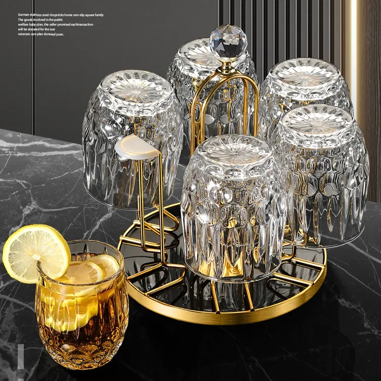 玻璃杯耐高温啤酒杯饮料杯耐热茶杯子茶杯威士忌杯洋酒杯家用小白