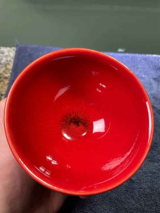 《赤贝》茶杯品茗茶器茶具，家用泡茶喝茶主人杯