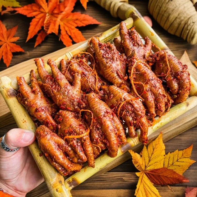 【木姜子味】云南佤味鸡脚菜根鲜香辣