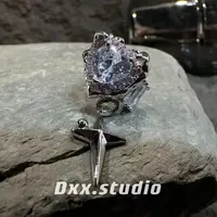 （不需要耳洞可带单只）DXX小晰饰品-新品-耳夹28630