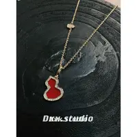 铜合金锆石项链 DXX小晰饰品-新品-【葫芦】项链40851