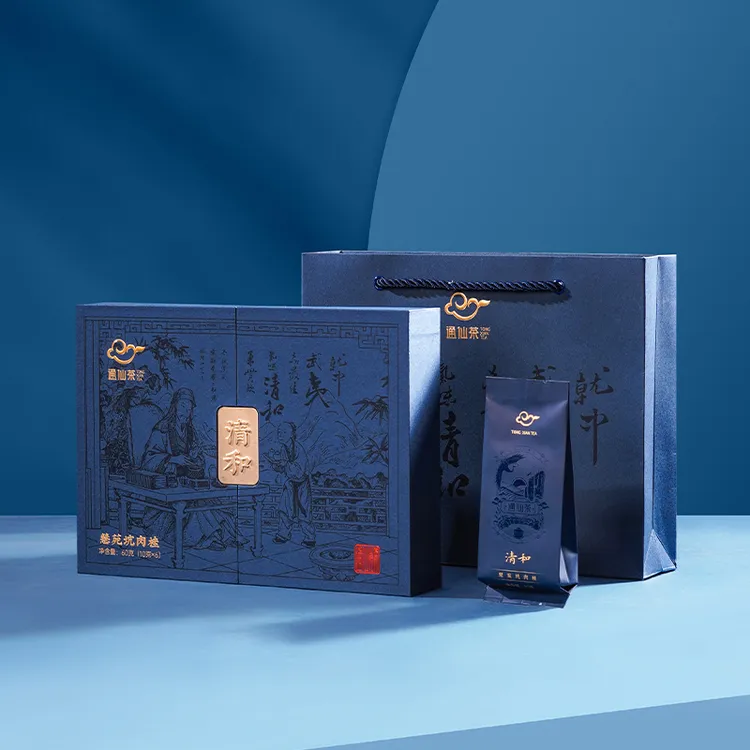 通仙【国企】清和慧苑坑肉桂礼盒装武夷山正岩茶60g