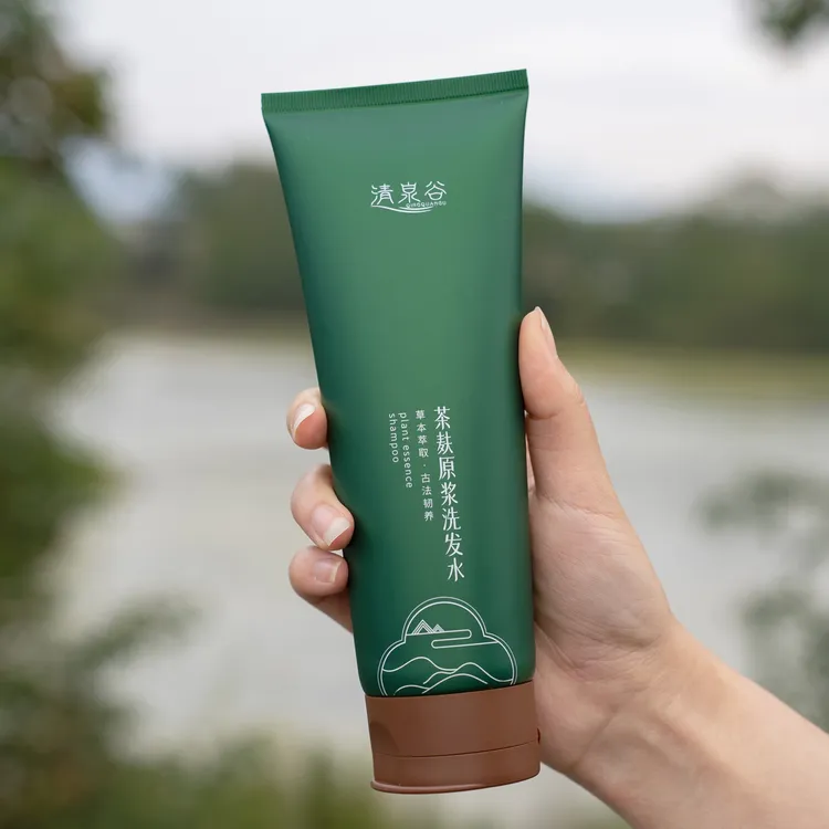 清泉谷茶麸原浆洗发水 去屑控油防断发 