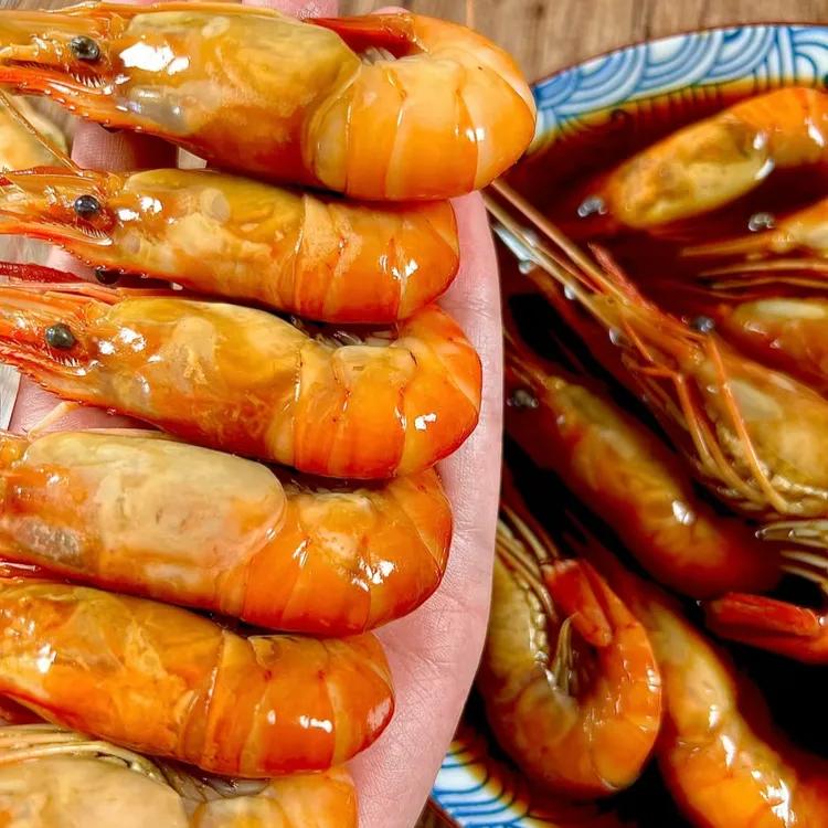 顺丰花雕醉虾大号熟醉罗氏虾甜虾非生呛虾大头虾即食新鲜整虾菜肴