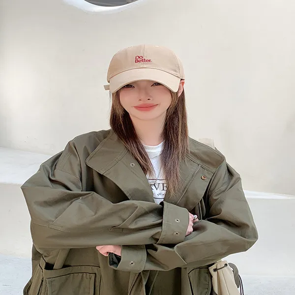 夏季棒球帽男女2024新款显脸小韩版字母刺绣百搭硬顶学生鸭舌帽子