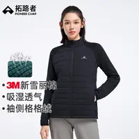 【格格绒】拓路者3M新雪丽轻薄棉衣男女款25年秋冬立领拼接棉服外套