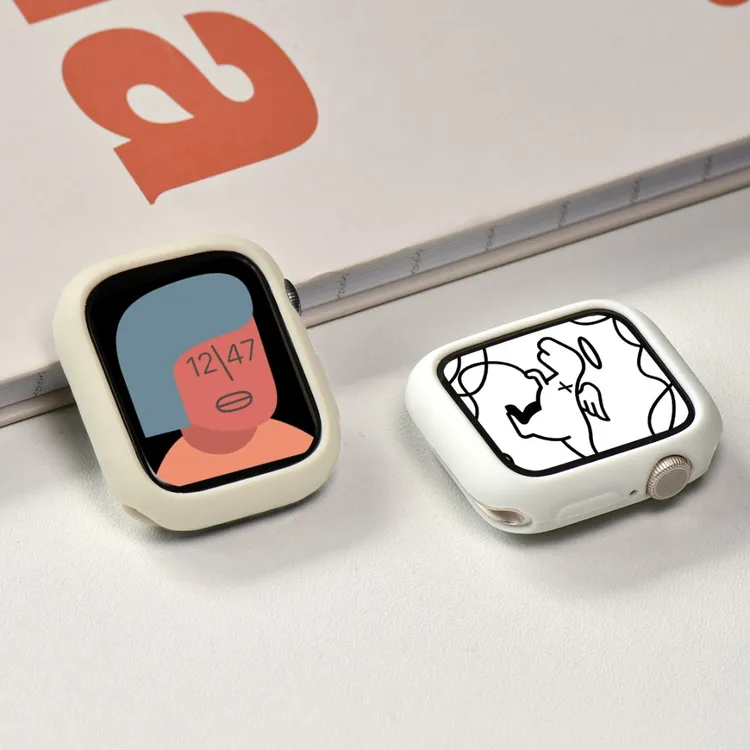 适用于appleWatchS10S9糖果TPU软壳亲肤S9S87-1seiwatch保护壳