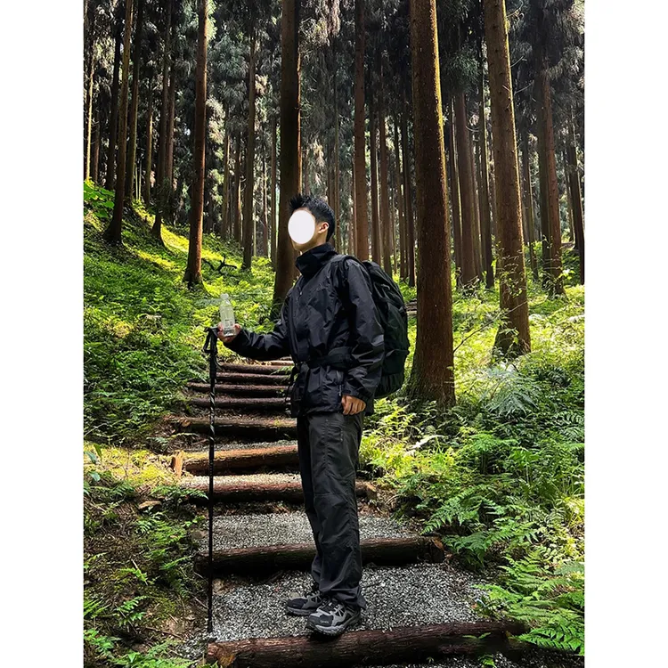 美式机能冲锋长裤男款户外专业徒步登山裤防风防水降落伞兵工装裤