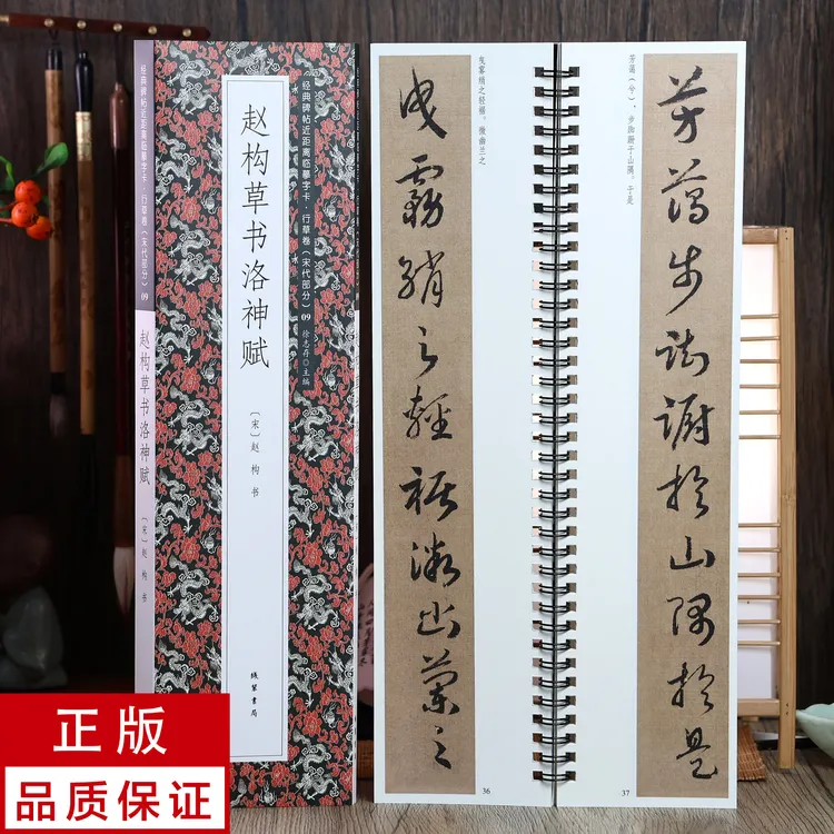 赵构草书洛神赋 静文轩近距离临摹字帖