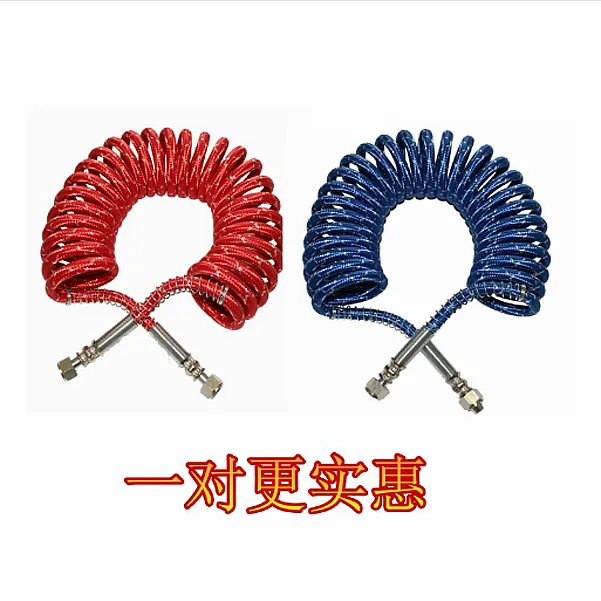 挂车螺旋管刹车管双层加厚防冻防爆挂车管耐压实惠抗老化产品螺纹