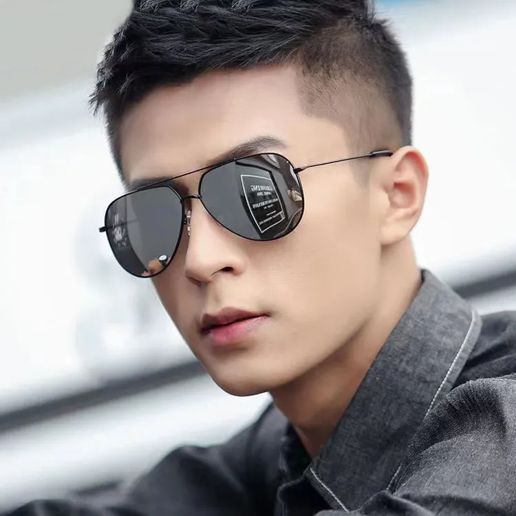 Del vicent/德尔文生男士时尚偏光太阳镜防紫外线经典帅气墨镜