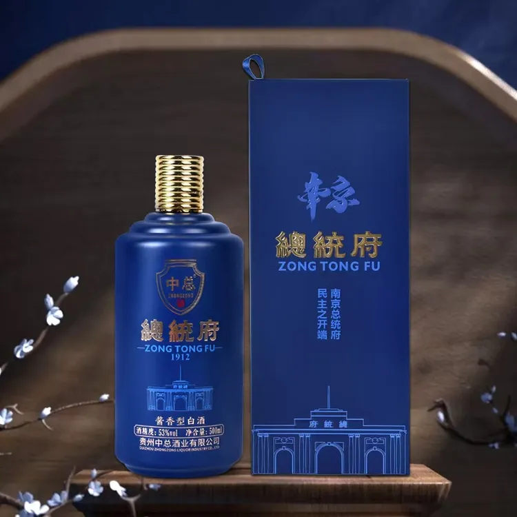 中总 总统府 53度坤沙酱香型白酒  500ml/瓶