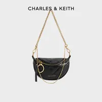 nullCHARLES & KEITH【恋夏风】欧若风多背法链条单肩胸包80151325