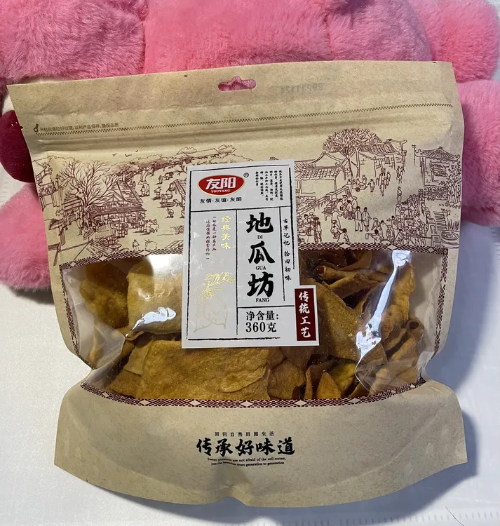 友阳地瓜坊美味地瓜干红薯干小零食薄片下午茶点心茶怀旧划算传统