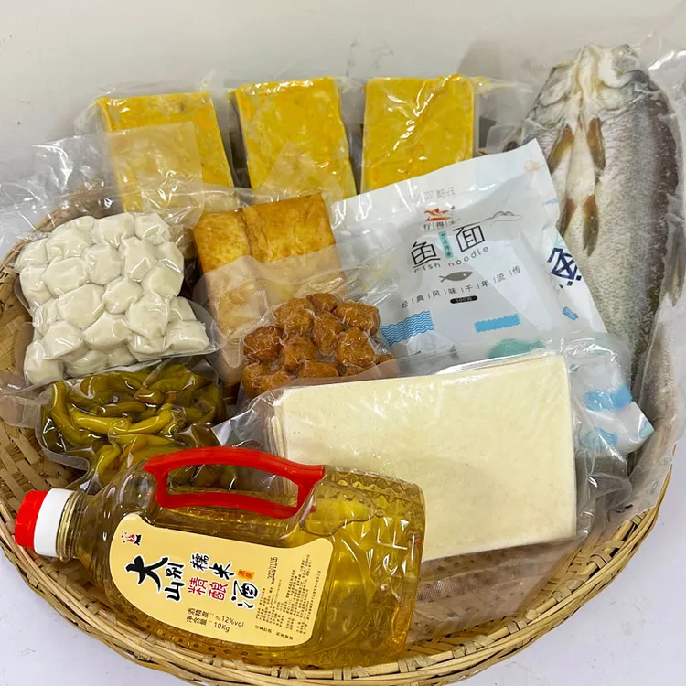 【活动套餐】正宗麻城肉糕鱼丸鱼面湖北麻城特产套餐组合巨划算