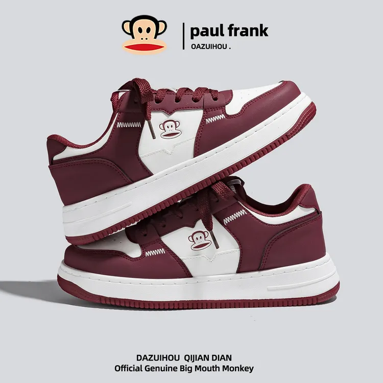 paulfrank/大嘴休闲鞋猴新款厚底板鞋百搭潮流小众百搭小白鞋鞋子