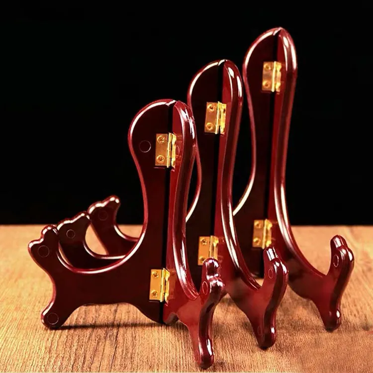 普洱茶架子鸡翅实木茶架茶托茶饼架支架茶叶饼茶架展示架茶具配件