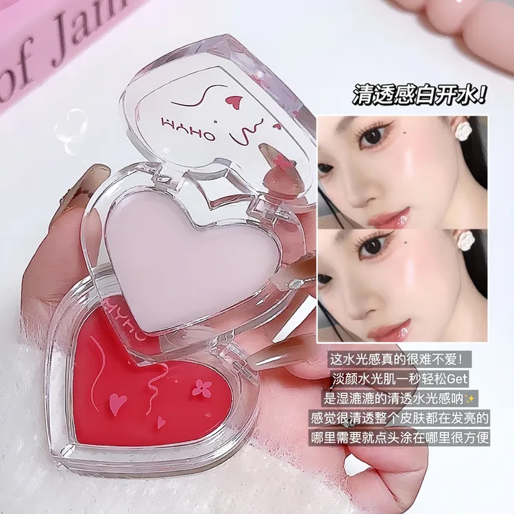 MYHO元气多用水光膏腮红光泽水润修饰轮廓高光提亮纯欲奶油肌推荐