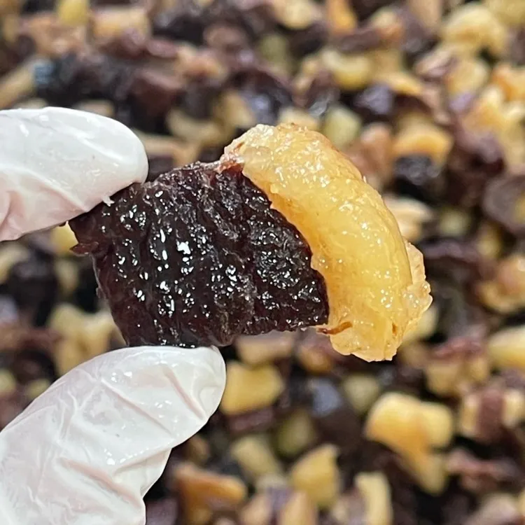 呼伦贝尔金阿爸肥瘦相间VS纯瘦风干牛肉加热食用孕妇可食用内蒙古