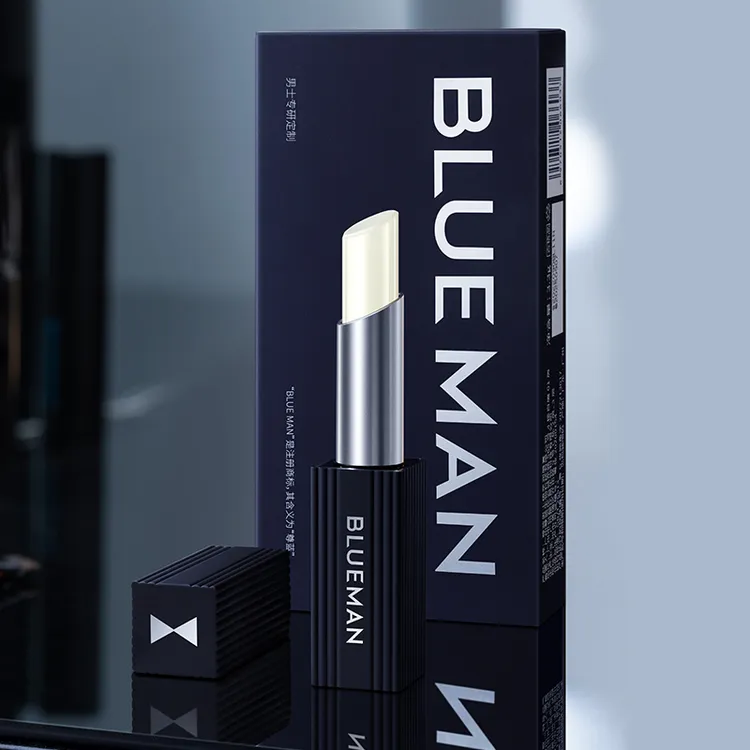 尊蓝男士植萃润唇膏滋润保湿持久补水淡化唇纹防干裂磁吸礼盒装