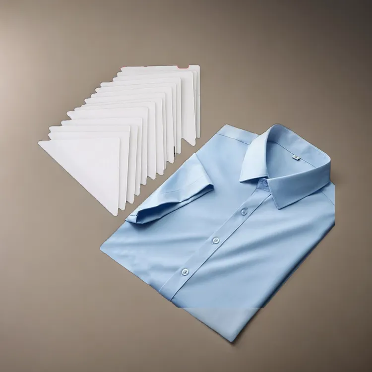 衬衫Polo衫领口固定衣领定型贴领撑片衣领贴自粘衬衣领口不翻翘边