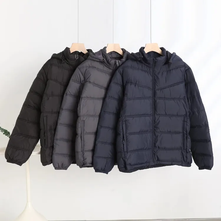 2024-【男士连帽棉服】男士保暖加厚隐形拉链棉服 107