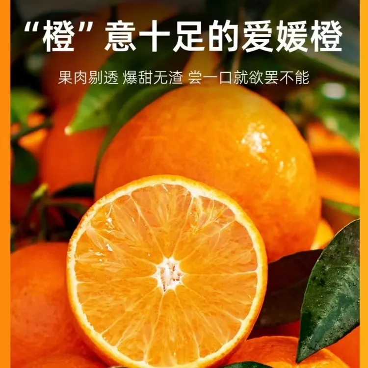爱媛果冻橙皮薄汁多