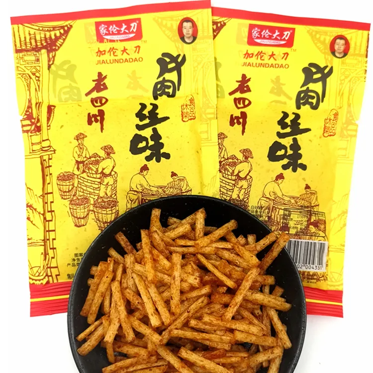 老四川牛肉丝味辣条辣丝素食8090后儿时童年怀旧网红麻辣小零食品