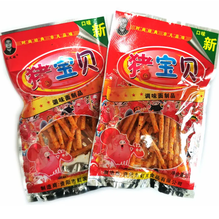 四川特色猪宝贝辣条辣丝校园麻辣休闲小零食小吃80900儿童年怀旧
