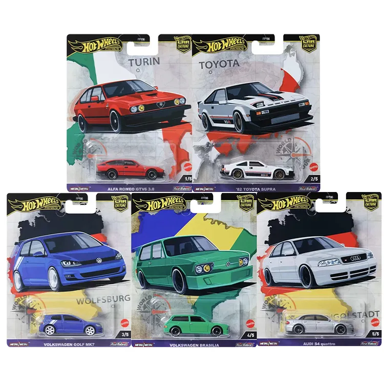 风火轮FPY86世界之旅大众奥迪丰田速霸阿尔法高尔夫铁底胶胎文化