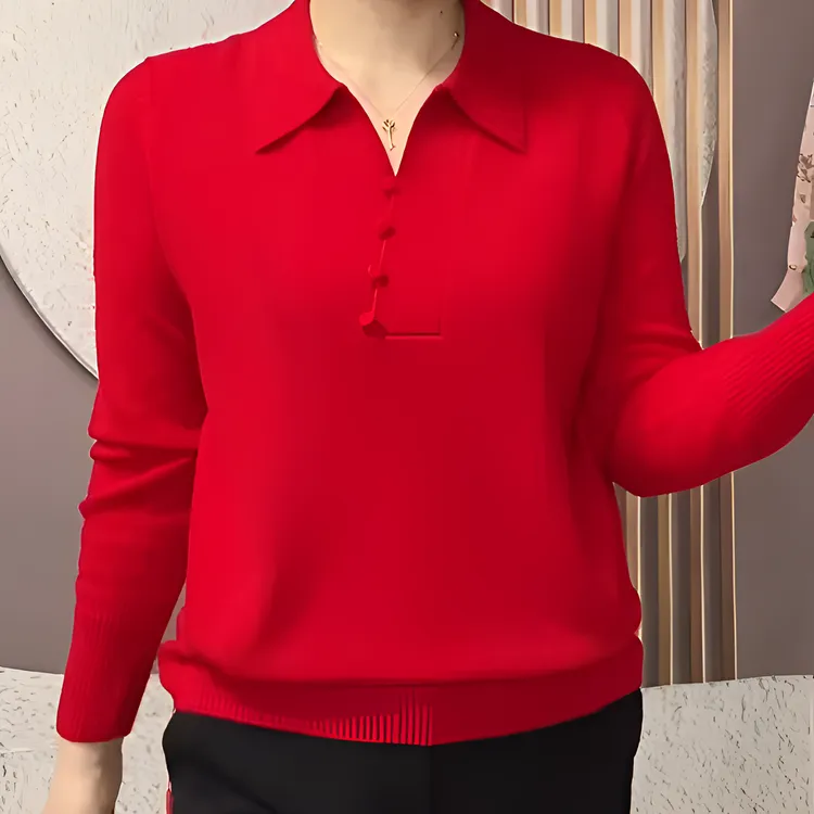 时尚妈妈装高档气质爆款新款宽松遮肉毛衣弹力大码针织保暖打底衫