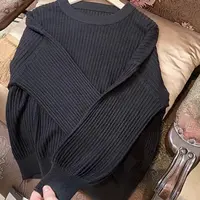 TY/-新款时尚休闲百搭毛衣*0009 黑色