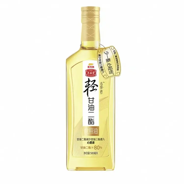 金龙鱼丰益堂心轻怡甘油二酯食用油DAG80% 500ml健康热炒油家庭装